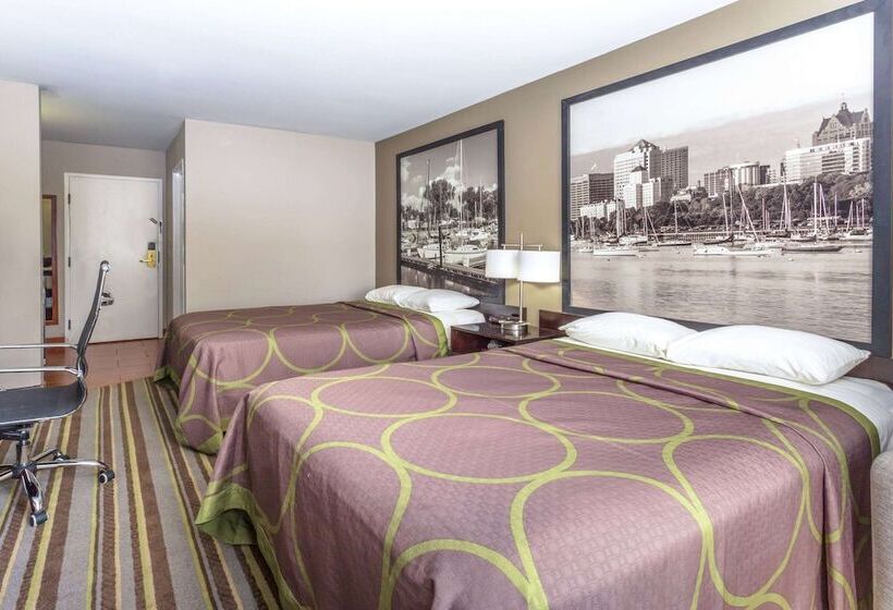 Номер Стандарт 2 Двуспальные Кровати, Super 8 By Wyndham Delavan Near Lake Geneva