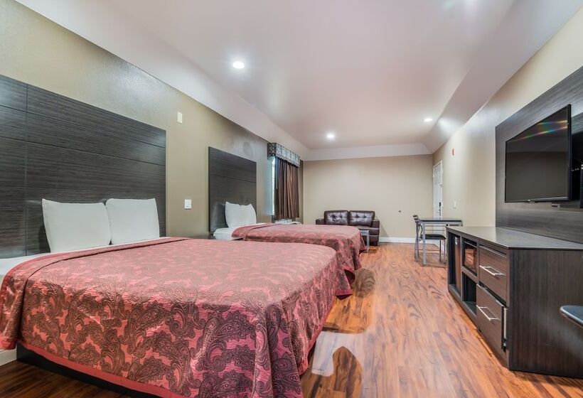Standard Szoba 2 Franciaággyal, Scottish Inns & Suites Iah Airport   Beltway 8