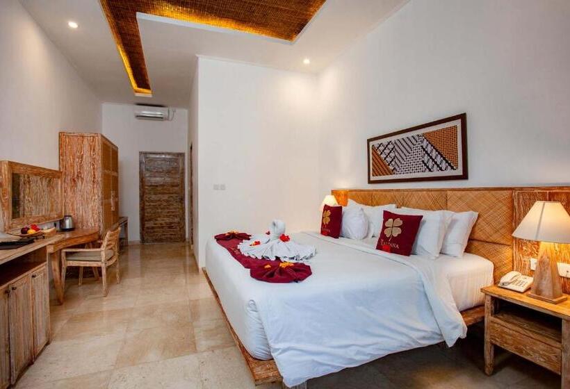 Номер Deluxe Вид на Бассейн, The Kalyana Ubud Resort