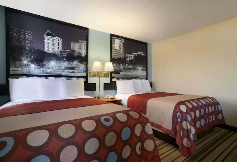 Номер Стандарт 2 Двуспальные Кровати, Super 8 By Wyndham Park City/north Wichita Area