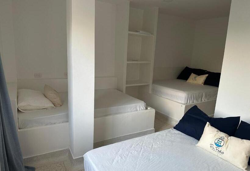 4인용 수피리어 룸, El Faro Hostel