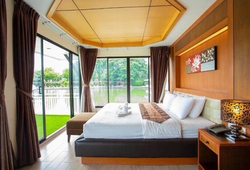标准间带湖景, Chawalun Resort