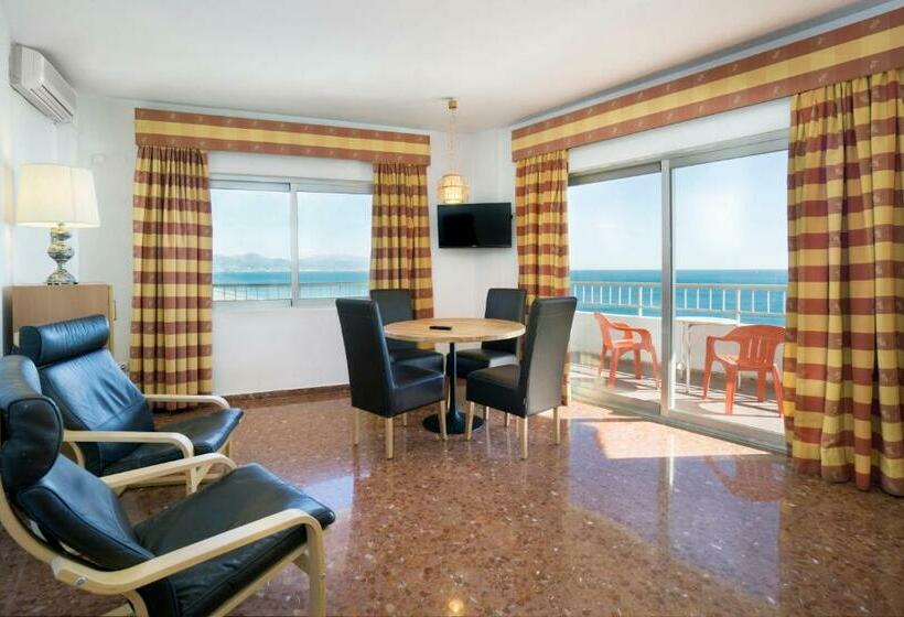 침실 1개 아파트 측면 바다 전망, Apartamentos Bajondillo