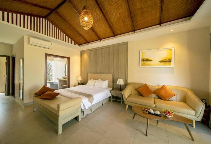 ویلای 1 خوابه با چشم‌انداز دریا, Sao Mai Beach Resort