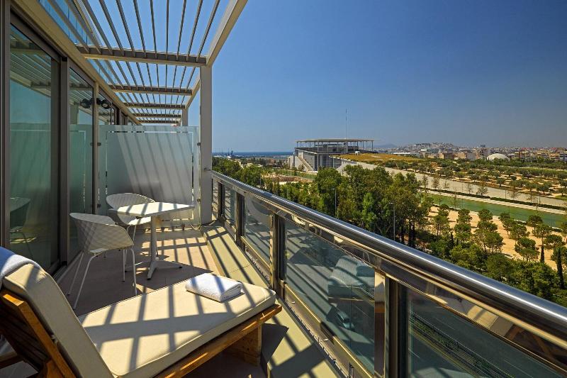 주니어 스위트 킹사이즈 침대, Athens Marriott