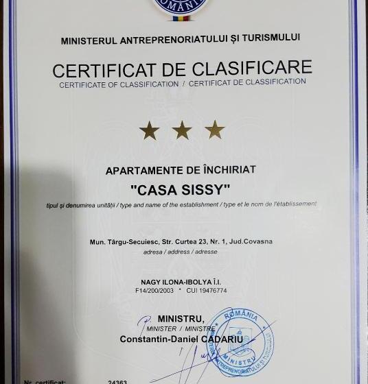 اتاق استاندارد, Sissy Vendégház