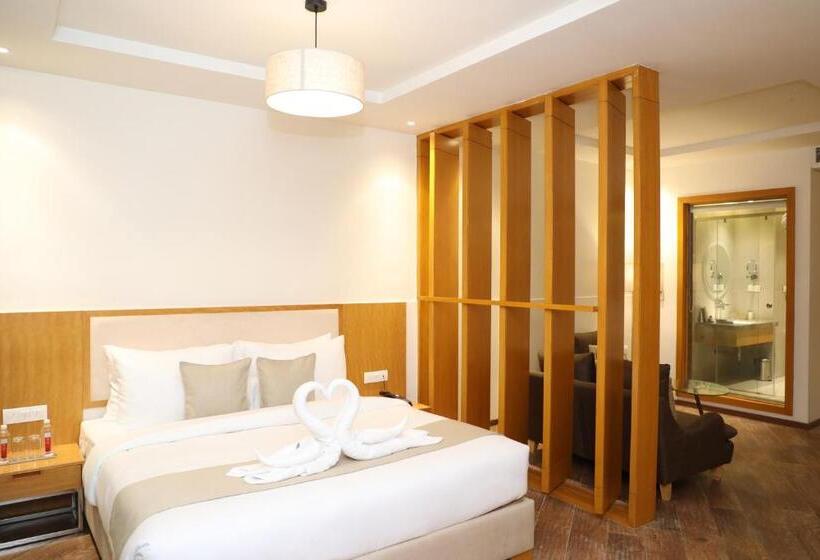 带大床的高级房间, The Fern Residency Morbi