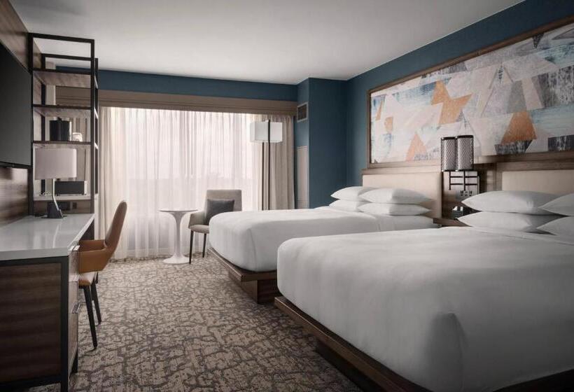 Номер Стандарт 2 Двуспальные Кровати, Marriott Boston Quincy