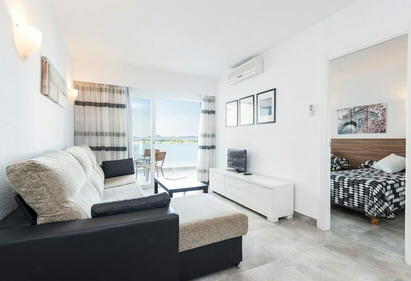 آپارتمان 1 خوابه با چشم‌انداز استخر, Apartamentos Siesta I
