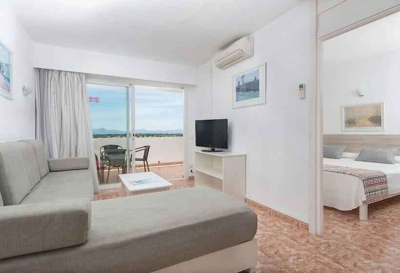 آپارتمان 1 خوابه با چشم‌انداز استخر, Apartamentos Siesta I