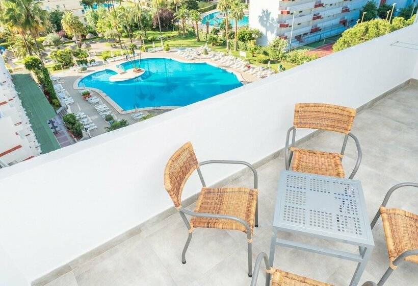 آپارتمان 1 خوابه با چشم‌انداز استخر, Apartamentos Siesta I