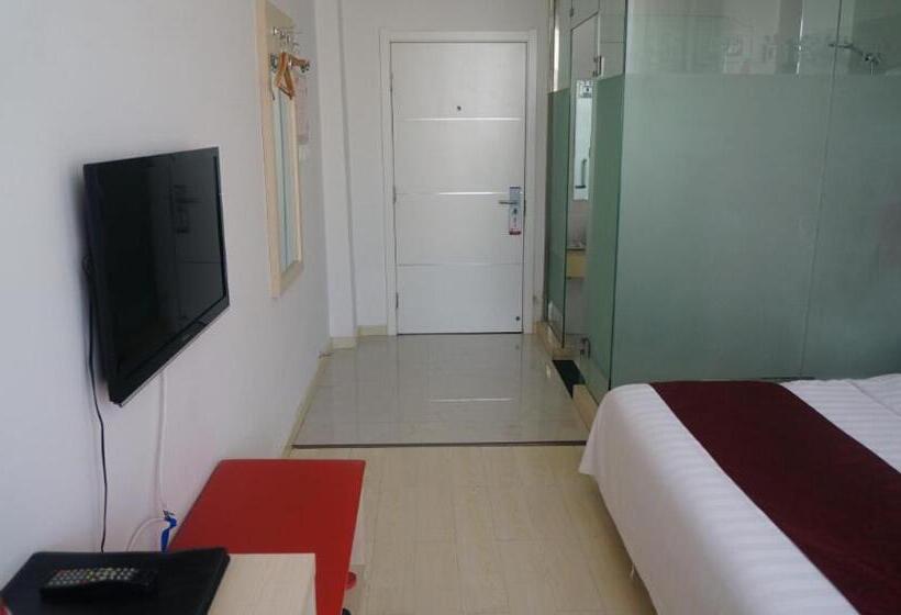 Номер Superior, Thank Inn Chain Hotel Hebei Zhangjiakou Guyuan County Yingbin Avenue