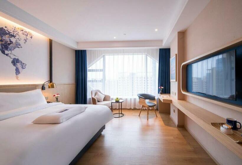 Номер Стандартный Кровать Куин, Kyriad Hotel Heyuan Taoyuan International Store
