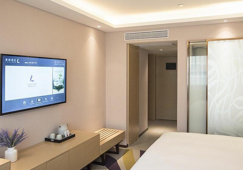 اتاق لوکس با تخت بزرگ, Lavande Hotel Zhengzhou Longhai West Road Subway Station