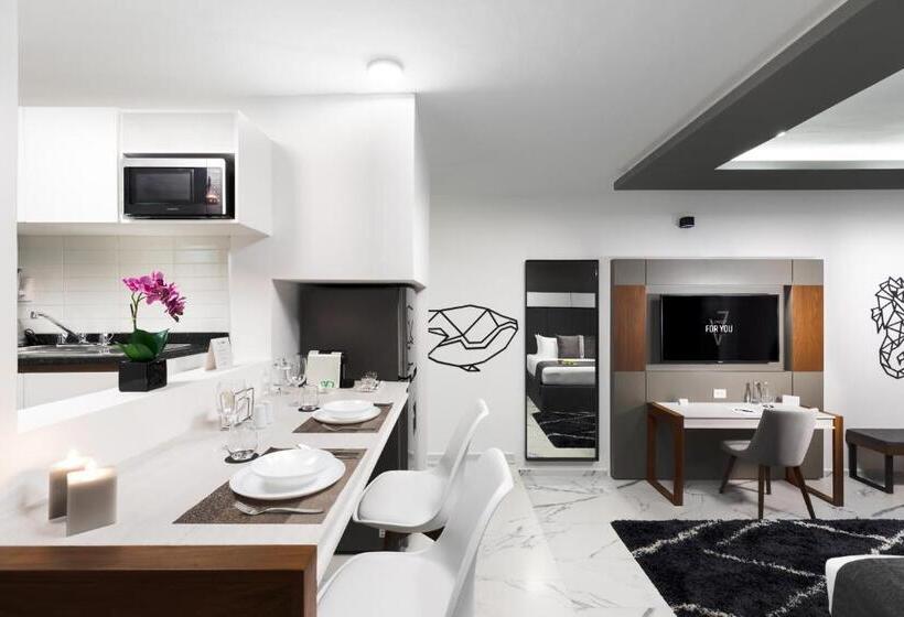آپارتمان 1 خوابه, Seven Boutique Apartments Cancún