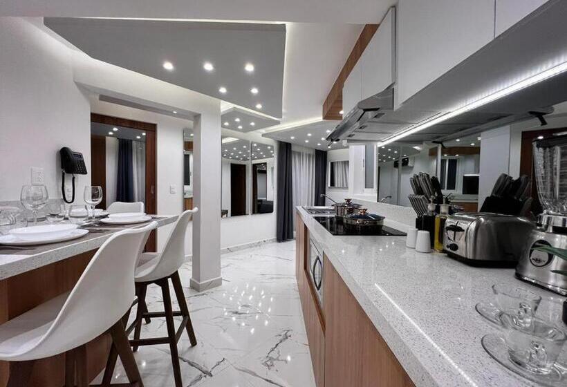 آپارتمان لوکس 1 خوابه, Seven Boutique Apartments Cancún