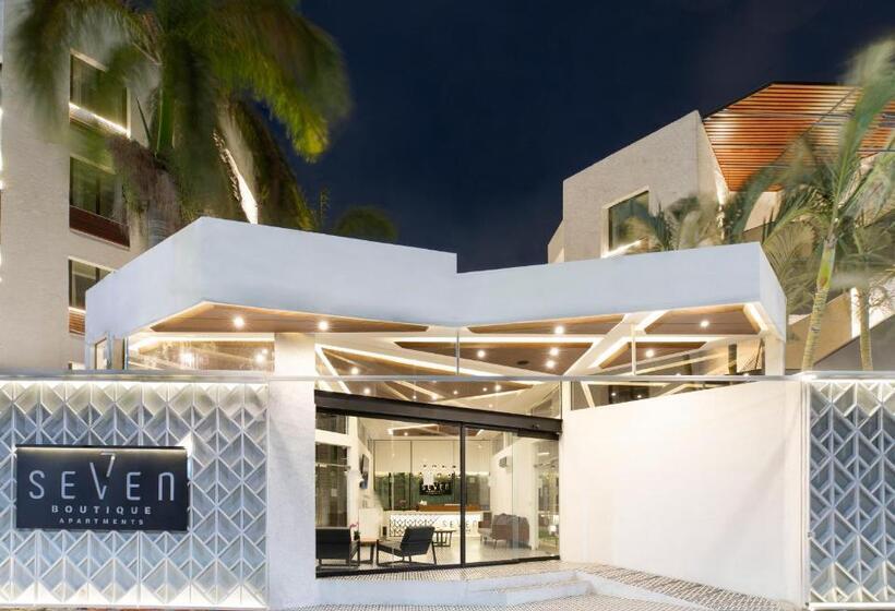 آپارتمان لوکس 1 خوابه, Seven Boutique Apartments Cancún