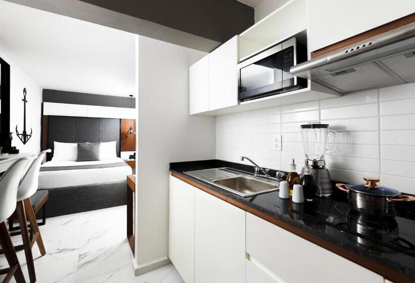 آپارتمان 1 خوابه, Seven Boutique Apartments Cancún