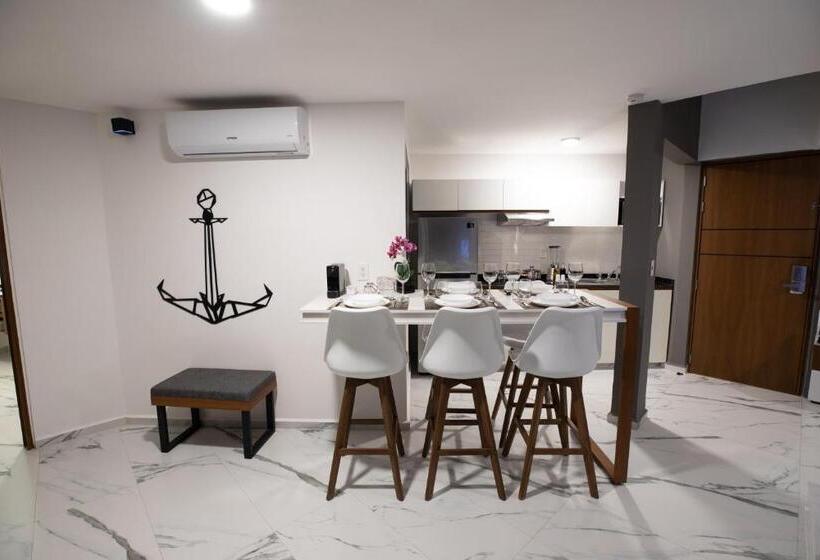 آپارتمان 1 خوابه, Seven Boutique Apartments Cancún