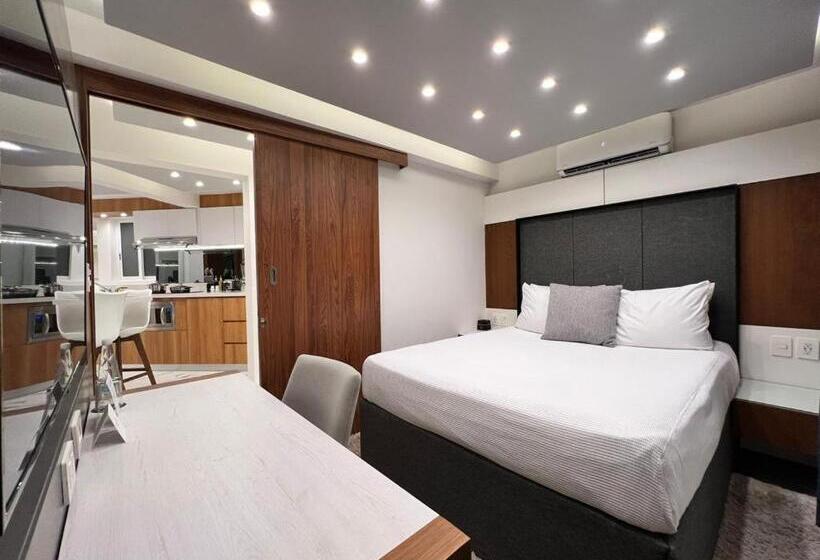 آپارتمان لوکس 1 خوابه, Seven Boutique Apartments Cancún
