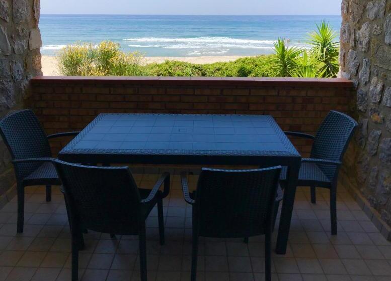 Апартаменты 1 Спальня с Террасой, Residence Le Palme   Appartamenti Sul Mare   Spiaggia Tra Palinuro E Caprioli