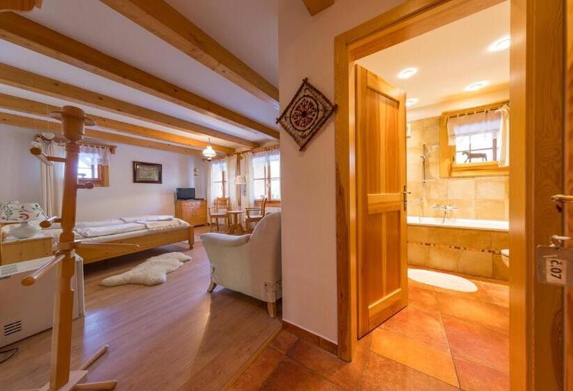 آپارتمان 1 خوابه همکف, Valašské Chalupy Resort