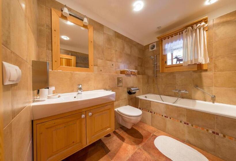 آپارتمان 1 خوابه با چشم‌انداز, Valašské Chalupy Resort