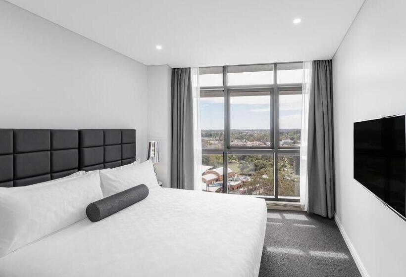 Люкс 3 Спальни, Meriton Suites Church Street, Parramatta