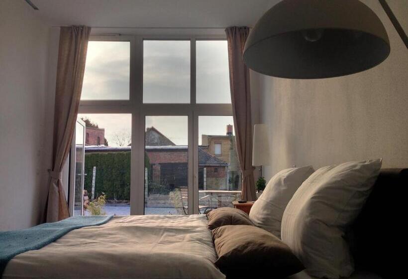 Студио Стандарт Кровать Кинг, Aparthotel Flughafen Leipzig
