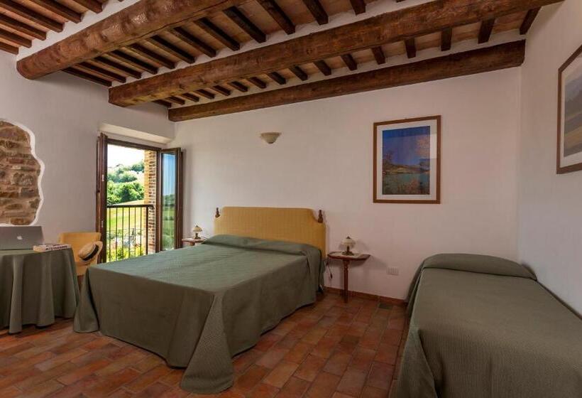 Апартаменты 1 Спальня Вид на Бассейн, Agriturismo Tre Querce