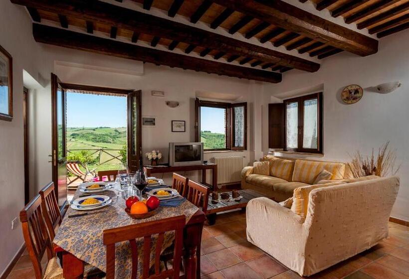 Апартаменты 1 Спальня Вид на Бассейн, Agriturismo Tre Querce