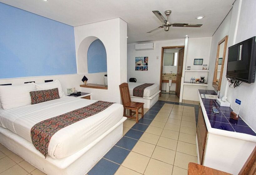２ダブルベッドのスタンダードルーム, Best Western Posada Chahue