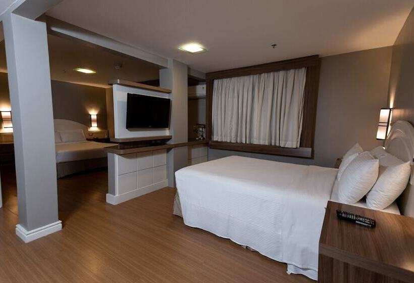 Номер Superior, Master Porto Alegre Hotel   Av Carlos Gomes, Próximo Ao Consulado Americano
