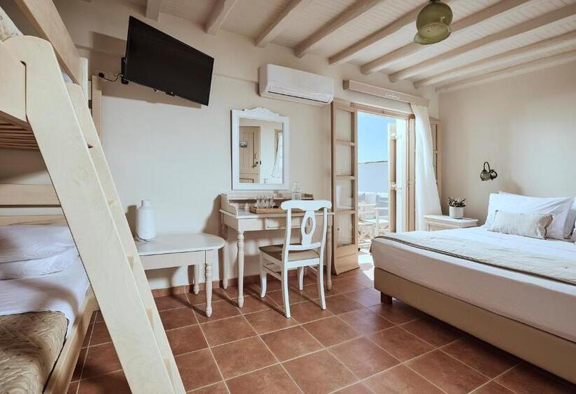 Семейный Номер Боковой Вид на Море, Naxos Magic Village