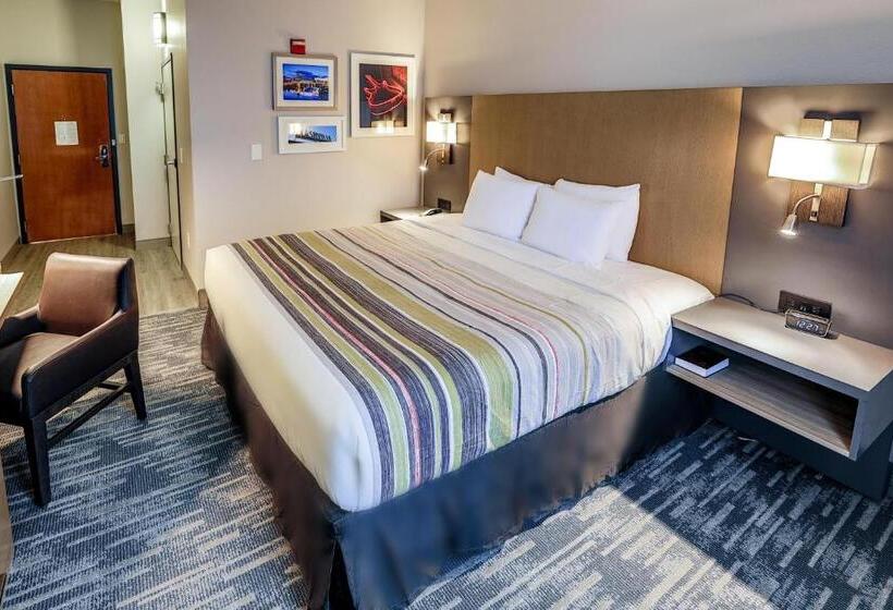Standard-huone King-vuode, Country Inn & Suites By Radisson, Nashville Airport, Tn