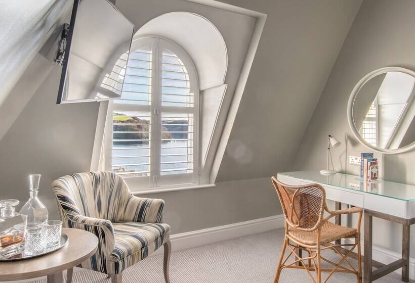带观景的标准间, Harbour Hotel Fowey