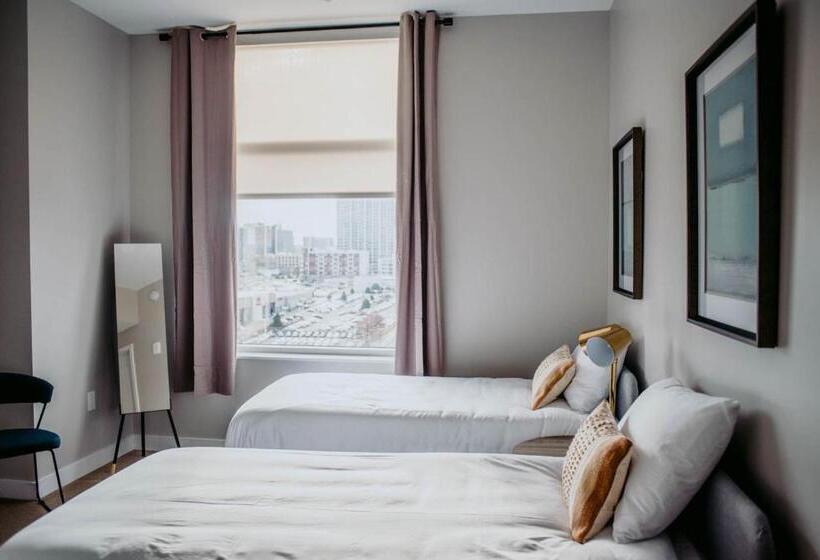 Apartament 2 Sypialnie, Kasa The Gulch Nashville