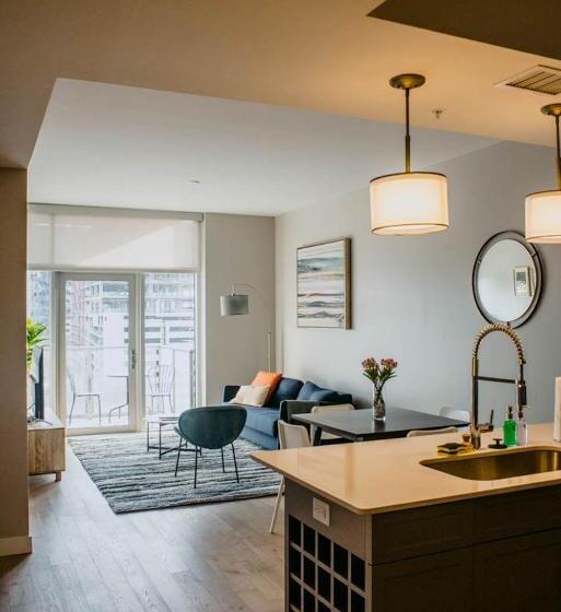Apartament 2 Sypialnie, Kasa The Gulch Nashville
