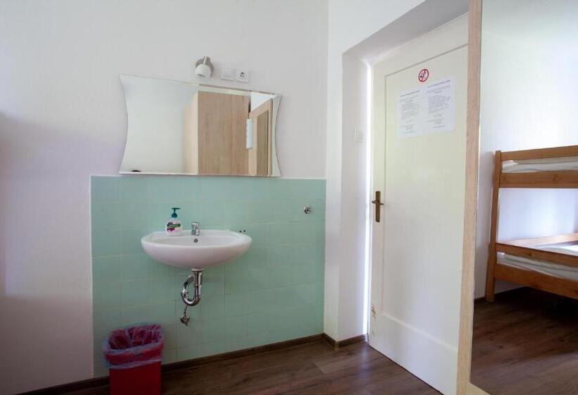 اتاق استاندارد چهارنفره با سرویس بهداشتی مشترک, Hostel Trobenta In Oblak