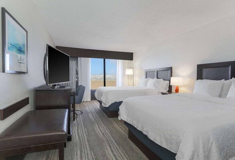 Номер Стандарт 2 Двуспальные Кровати, Hampton Inn Ft. Walton Beach
