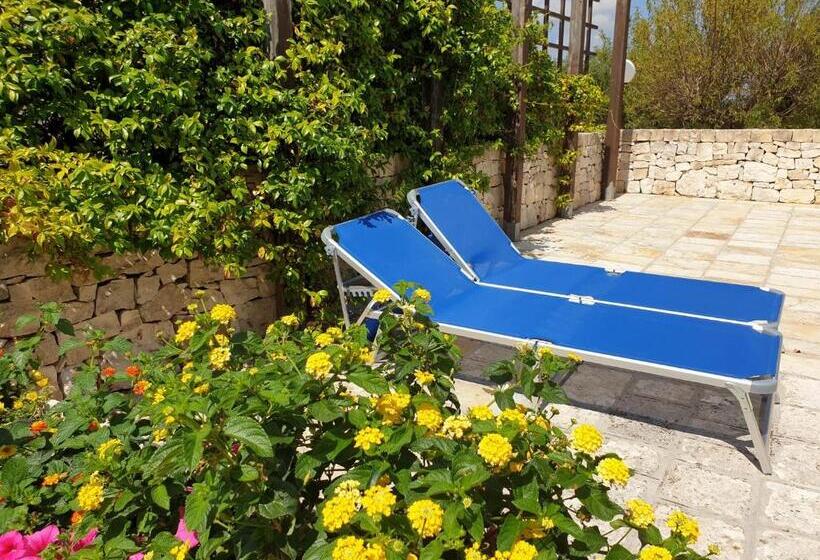 آپارتمان 1 خوابه با چشم‌انداز باغ, La Trullesa Holiday