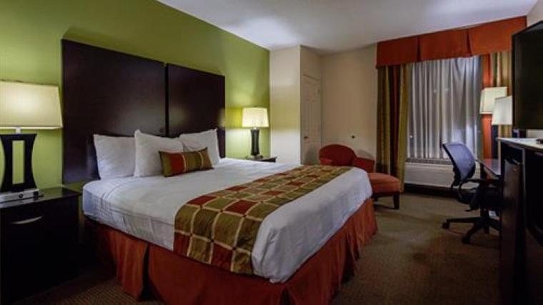 스위트 킹사이즈 침대, Best Western Plus Huntersville