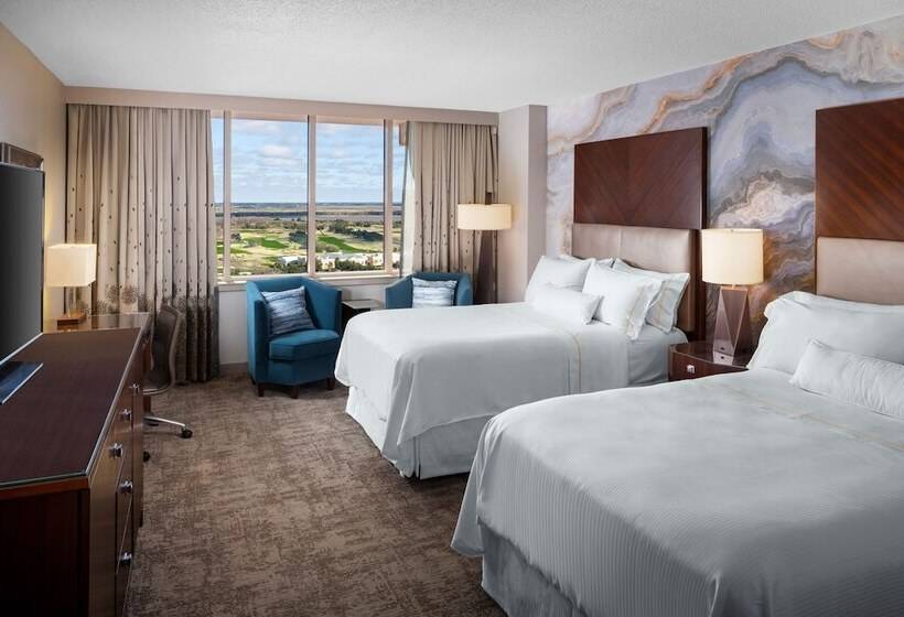 חדר סטנדרט שתי מיטות זוגיות, The Westin Savannah Harbor Golf Resort & Spa