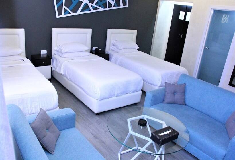 اتاق لوکس سه تخته, Beverly Hotel Beirut