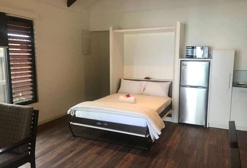 1침실 빌라 정원 전망, First Landing Beach Resort & Villas