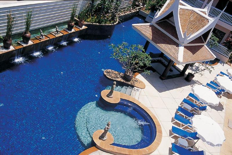 带泳池观景的豪华房, Kata Poolside Resort Sha Extra Plus