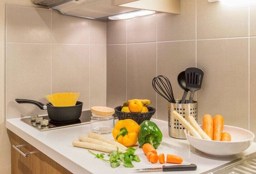 Студия Стандарт Двуспальная Кровать, Adagio Original Thoiry Genève