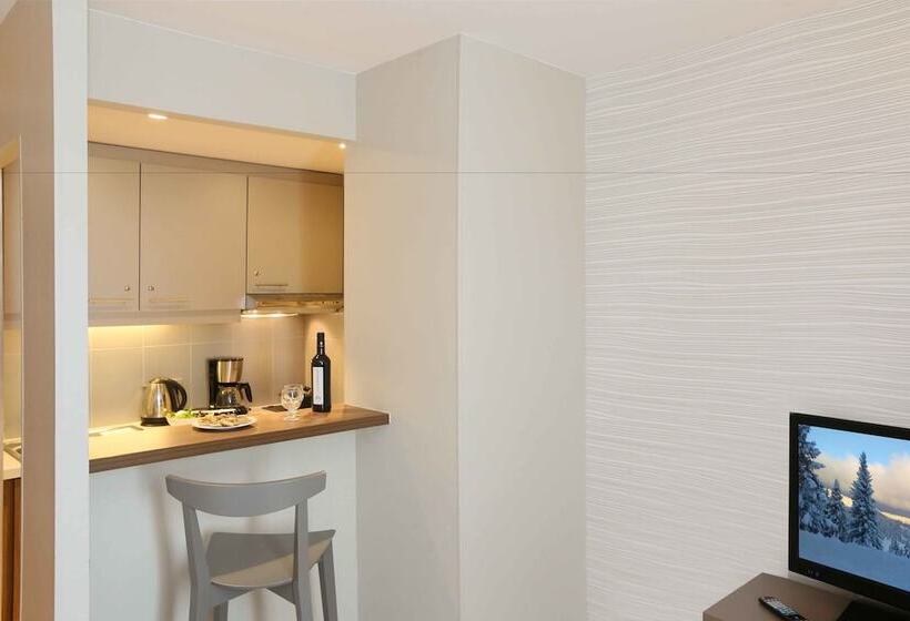 Студия Стандарт Двуспальная Кровать, Adagio Original Thoiry Genève