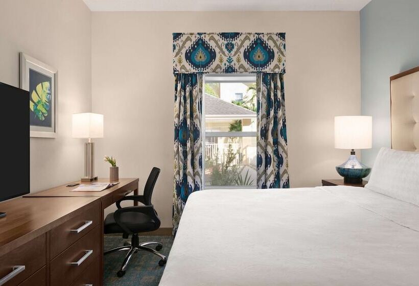 스탠다드 룸 더블 침대, Homewood Suites By Hilton Fort Myers
