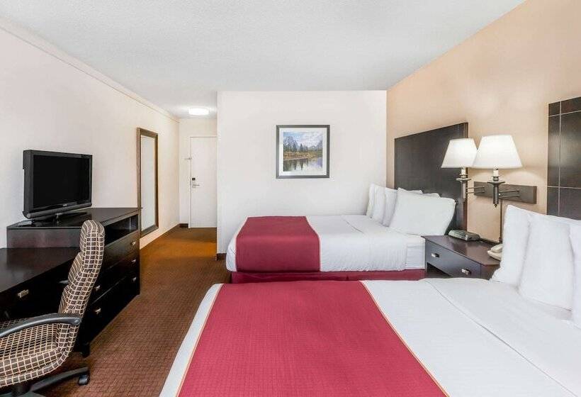 스탠다드 룸 더블 침대 2개, Ramada By Wyndham Grayling Hotel & Conference Center